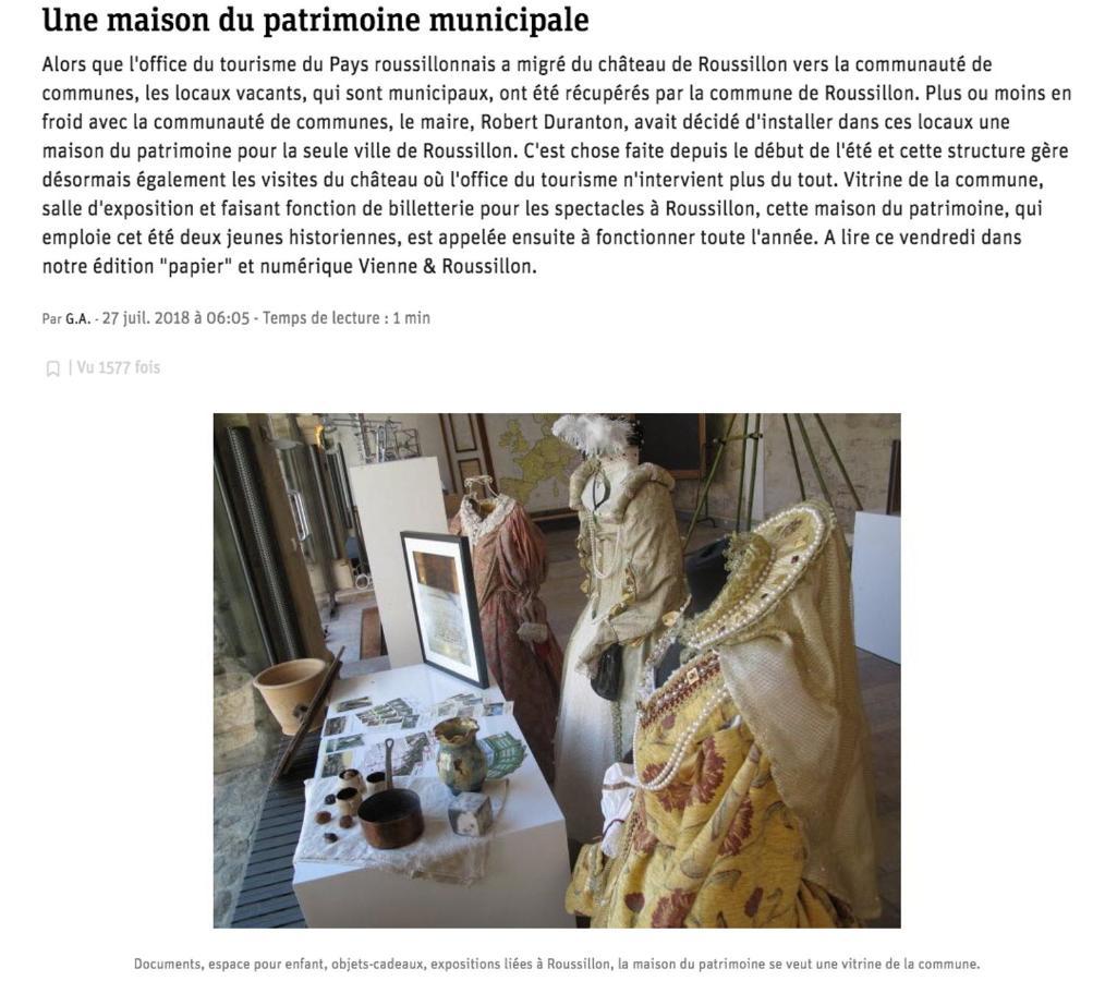 Le Charles IX Διαμέρισμα Roussillon  Εξωτερικό φωτογραφία